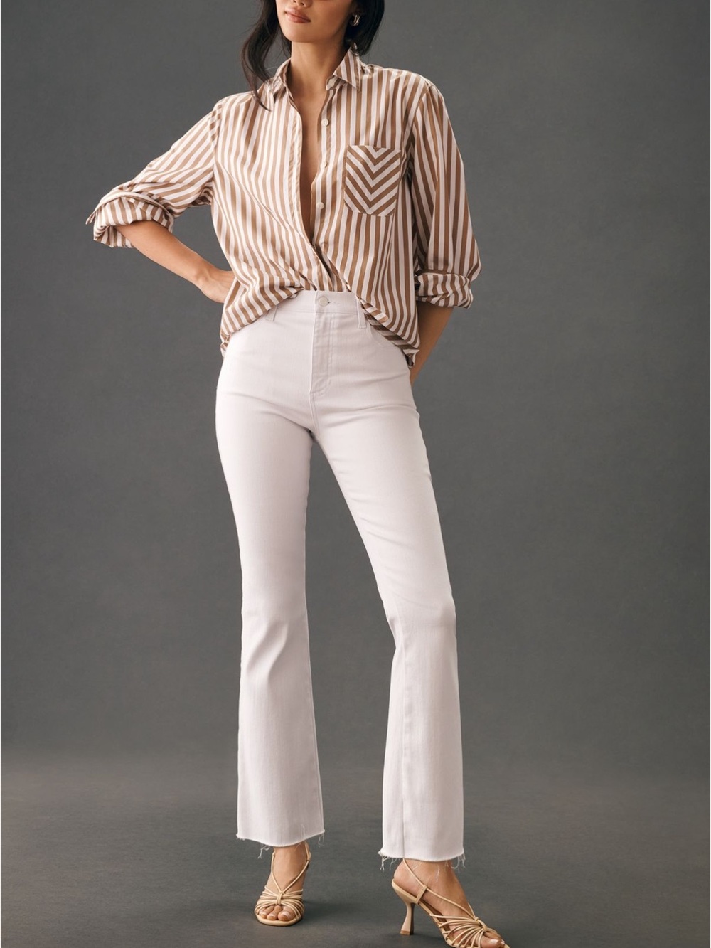 Pistola Lennon High Rise Crop Boot Jeans
